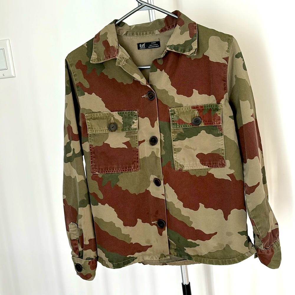 Jacket camo femme